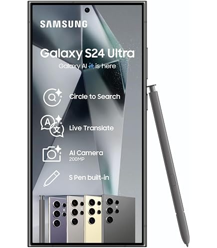 Samsung Galaxy S24 Ultra 12GB RAM 512GB Storage 5G AI Smartphone